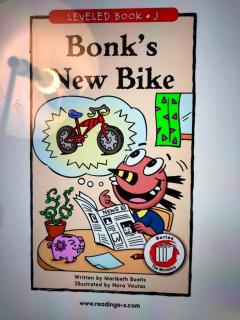 Bonk’s new bike/Luca