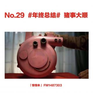 No.29 #年终总结# 猪事大顺