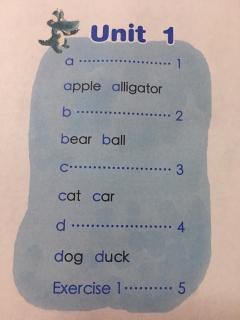 Children's Phonics1-Unit1