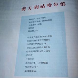 74-前方到站哈尔滨