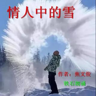 《情人中的雪》作者：焦文俊 ；铁石朗诵