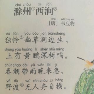 滁州西涧