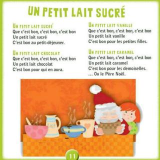 法语童谣-Un Petit Lait Sucré1 一小抔甜牛奶
