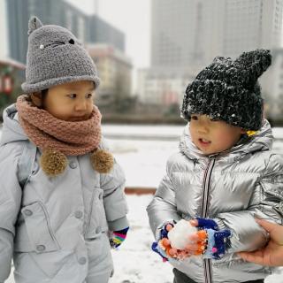 下雪啦…桃子和橙子的故事