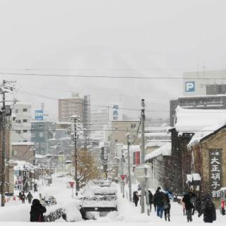 北海道雪落下的声音1