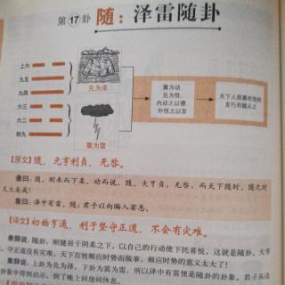 易经第17卦随：泽雷随卦