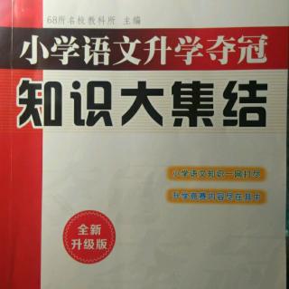 《小学语文知识大集结》八字成语