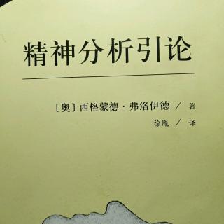 精神分析引论——第四讲（失误行为III）下