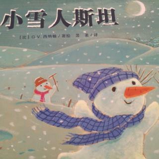 绘本故事《小雪人斯坦》