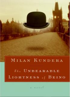 The unbearable lightness of being 4