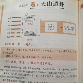 易经第33卦遁：天山遁卦