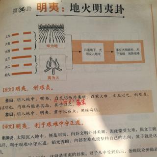 易经第36 卦眀夷：地火眀夷卦