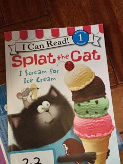 splat the cat I scream for lce cream/Luca