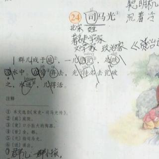 三年级语文上册——司马光