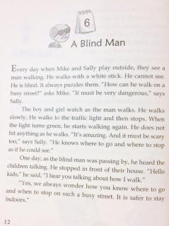 1-6 A Blind Man