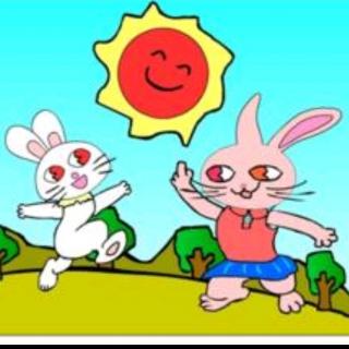 故事一《小白兔找太阳》