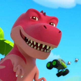 【怪兽车系列】怪兽车和恐龙：Monster cars and Dinosaurs