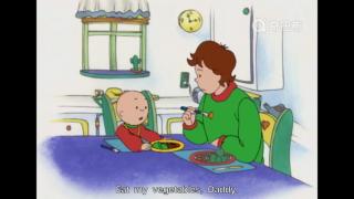 03 Caillou hates vegetables 单词、日常口语讲解