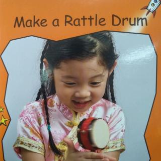 make a rattle drum