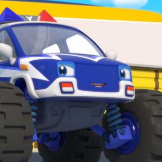 【怪兽车系列】怪兽警车：Monster Police car