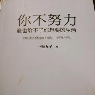 《你不努力，谁也给不了你想要的生活》2.5