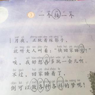 课文3.一个接一个🐸🐸