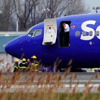 A Boeing 737 Max 8 made an emergency landing after an engine problem