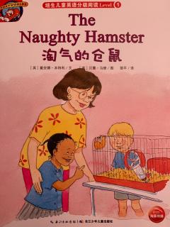 The naughty hamster.淘气的仓鼠