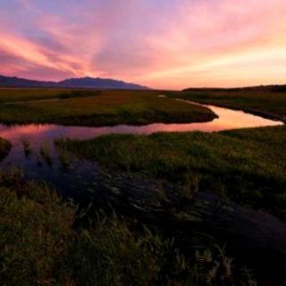 《桑干河畔钓夕阳》文/周绍明