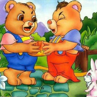 朱曲双语幼儿园的晚安故事139《两只小笨熊》