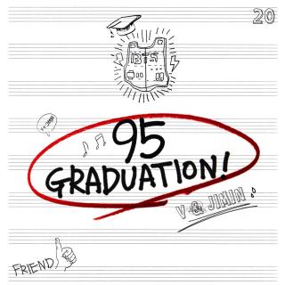 95 graduation by Jimin  V 