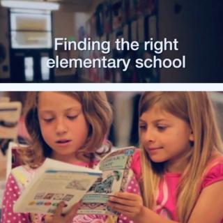 3.31Finding the right elementary school🏫