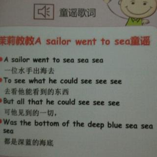 A sailer went to sea