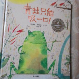 《青蛙🐸只能吸一口！》来自伦勃朗和梵高故乡的图画书