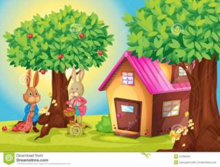 园长妈妈讲故事 小动物建房子