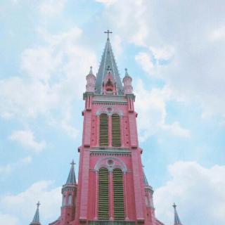 越南胡志明粉色大教堂