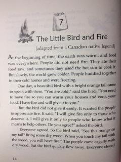 2-7 🔥The Little Bird and Fire