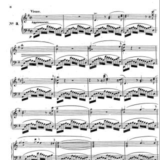 Preludes, Op.28-3 in A Major
