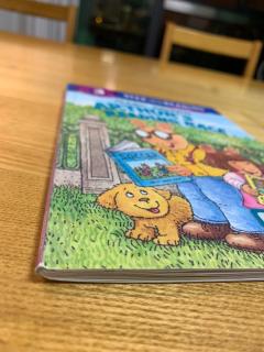 Book talk about Arthur’s Reading Race