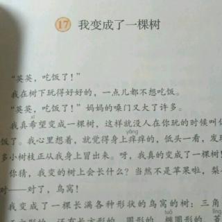 我变成了一棵树