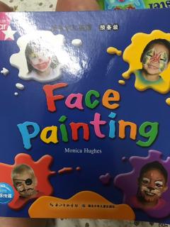 face painting-by Dora