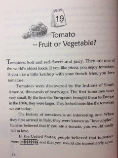 2-19 🍅Tomato—Fruit or Vegetable？