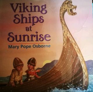 Viking Ships At Sunrise(8)