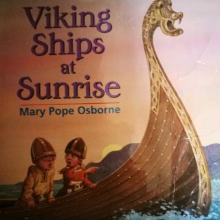 Viking Ships At Sunrise(9)