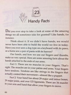 2-23 ✋🏻Handy Facts