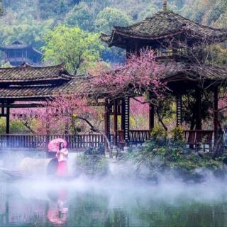 点线面：砚墨烟雨，清润桃源（李志辉：溪行桃花源）