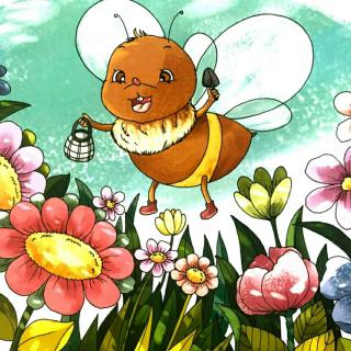 朱曲双语幼儿园的晚安故事252《勤劳的小蜜蜂》