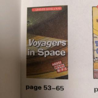 Voyagers in Space