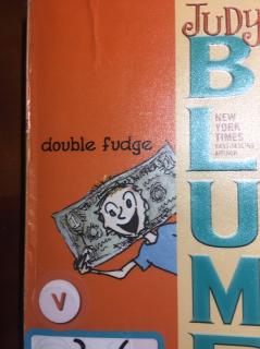 booktalk(Double Fudge)