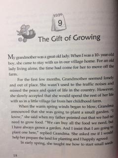 3-9 The Gift of Growing